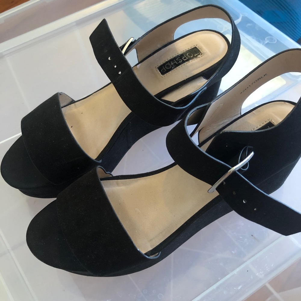 Topshop Platform Heels